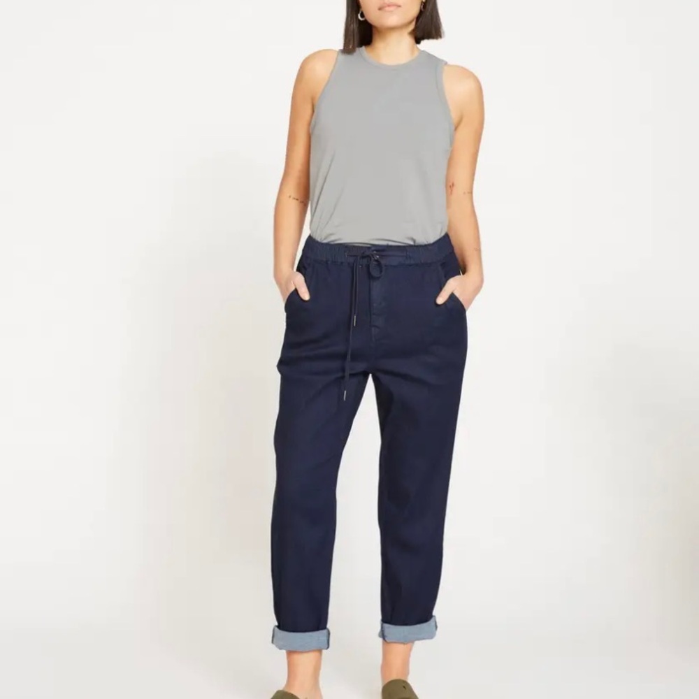Universal Standard NWT ComfortDenim Drawstring Jean Trouser size Medium 18 to 20